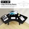 72-Inch L Shaped Splice Desktop for Standard and Sit to Stand Desk